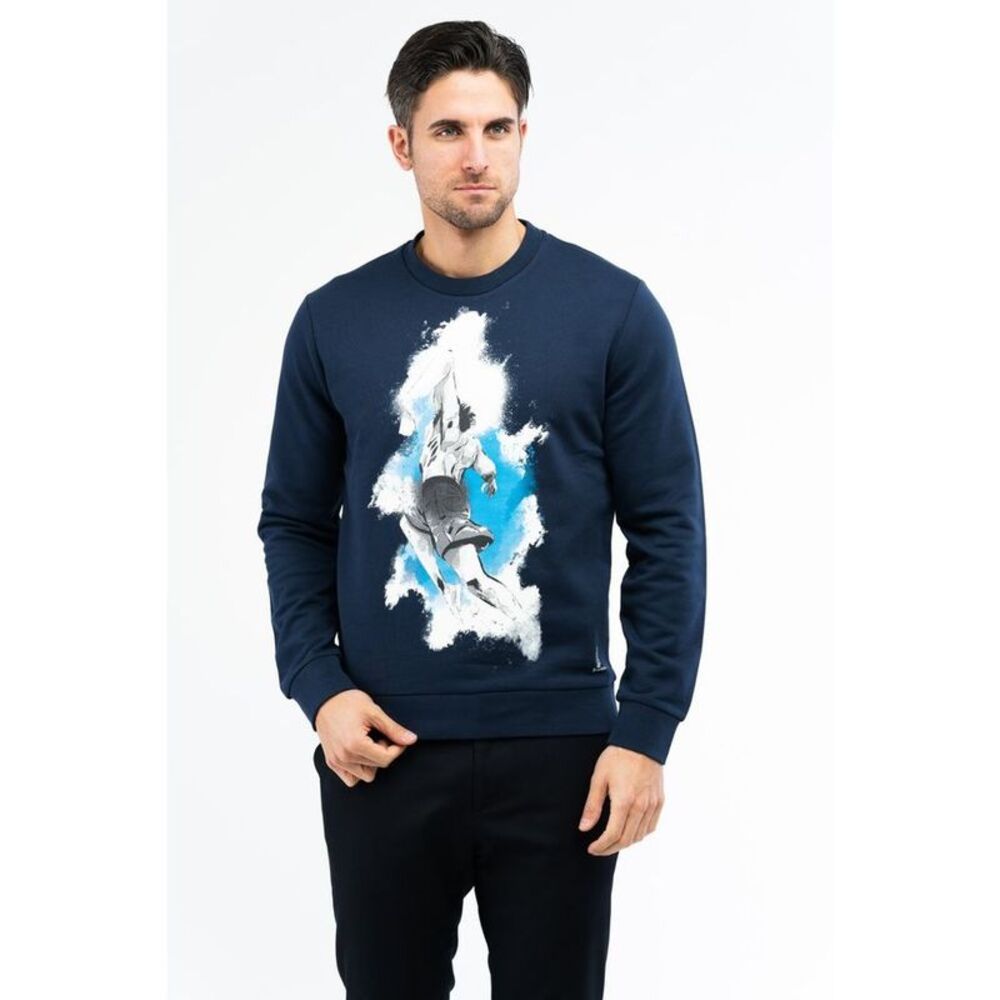 Bikkembergs Blue Cotton Men's Sweatshirt